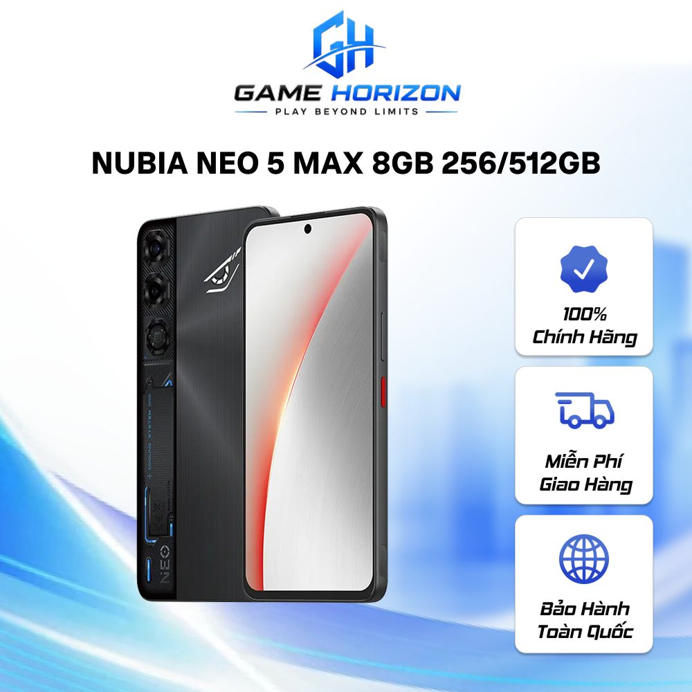 Điện thoại Nubia Neo 5 Max 8GB 256GB / 512GB