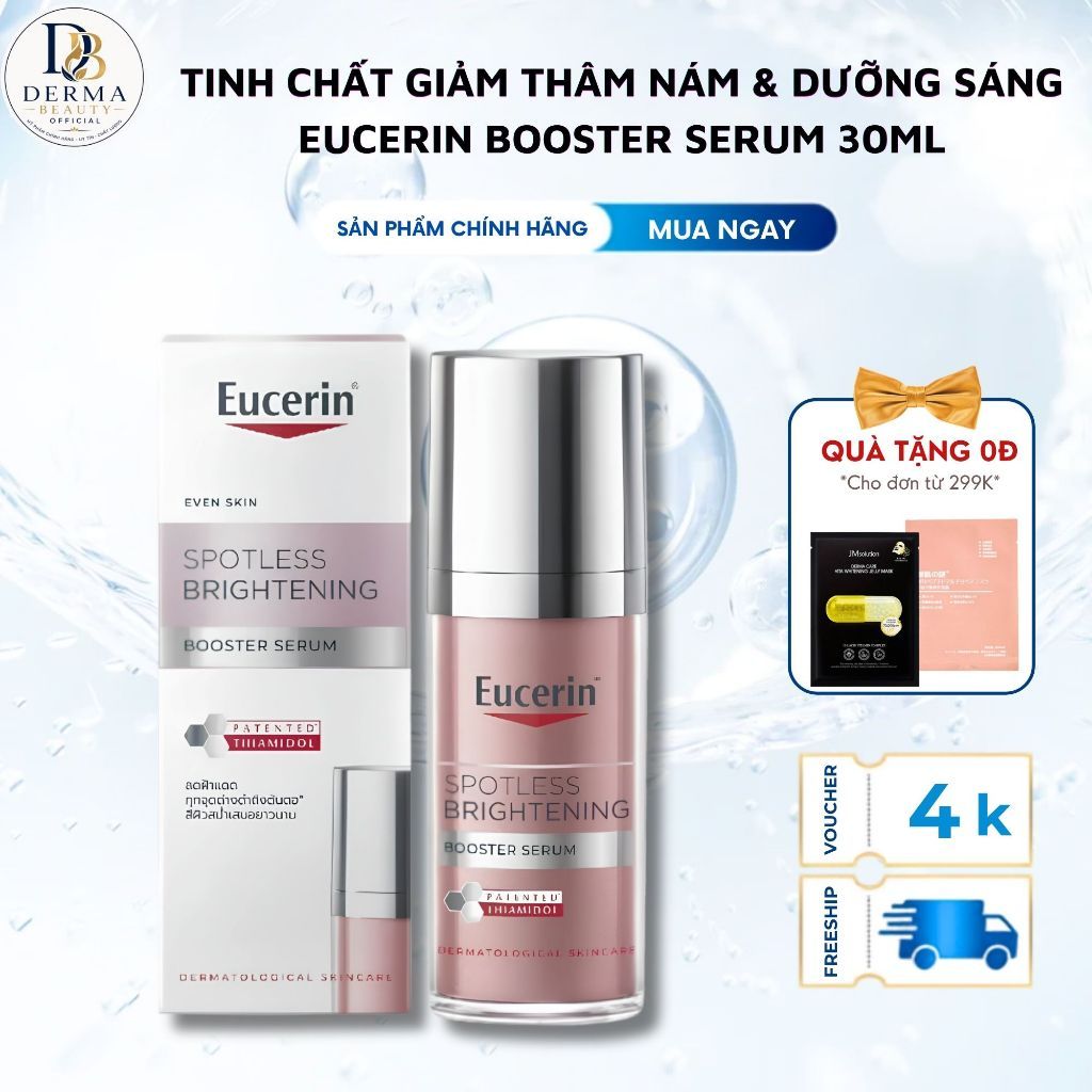 Serum Eucerin Spotless Brightening Booster Serum Thiamidol Mờ Thâm Nám Chính Hãng