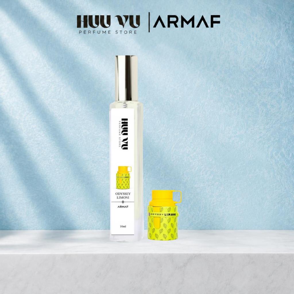 ARMAF - Nước Hoa Unisex Armaf Odyssey Limoni Fresh Edition 10ml, tươi mát,