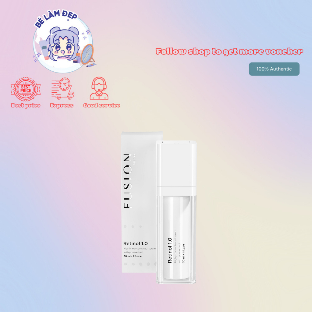 Fusion - Tinh Chất Chống Lão Hóa Retinol 1.0 Meso Therapy Serum - 30ml