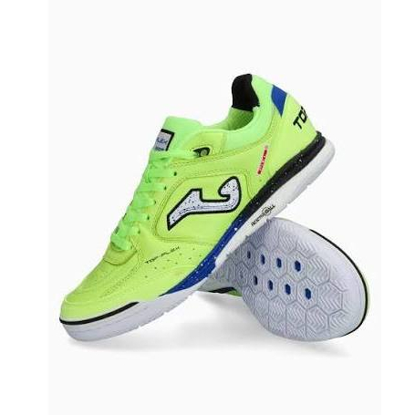 JOMA – Giày Bóng Đá Futsal Joma Top Flex Rebound 2511 Indoor Lime | Đệm REACTIVE BALL cho sân IC