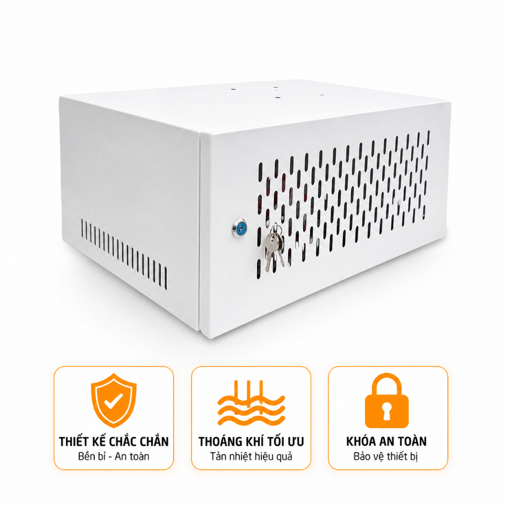 Tủ rack 4u-D400 Tủ mạng 4u bền đẹp, chắc chắn hàng dày dặn loạ