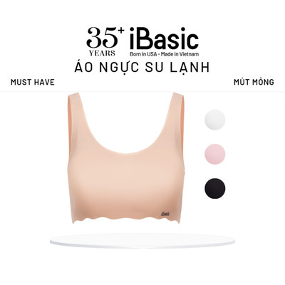 Áo ngực su tàng hình iBasic không đường may mút mỏng BRAT030 - BRAT030-PA2