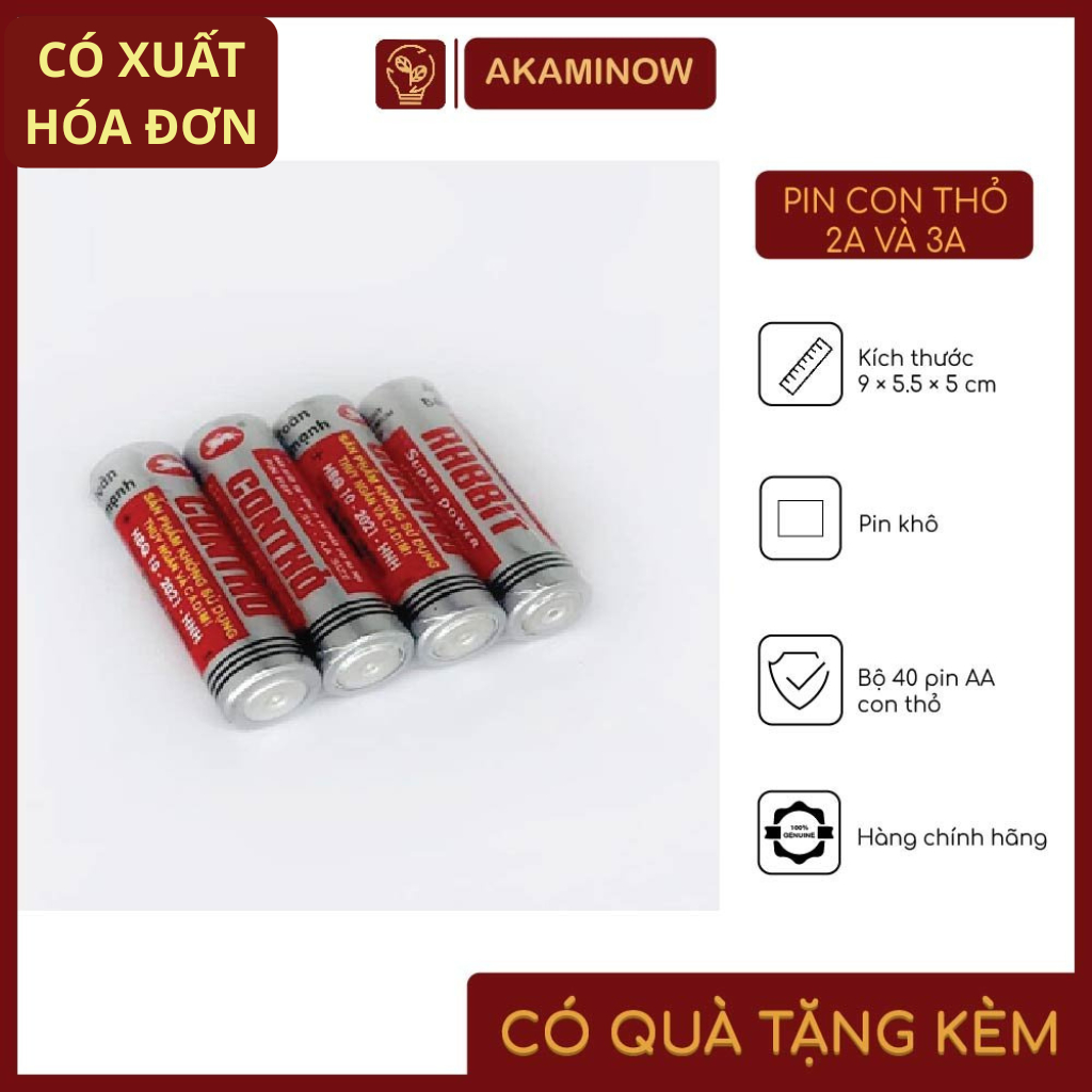 Pin con thỏ 2A và 3A