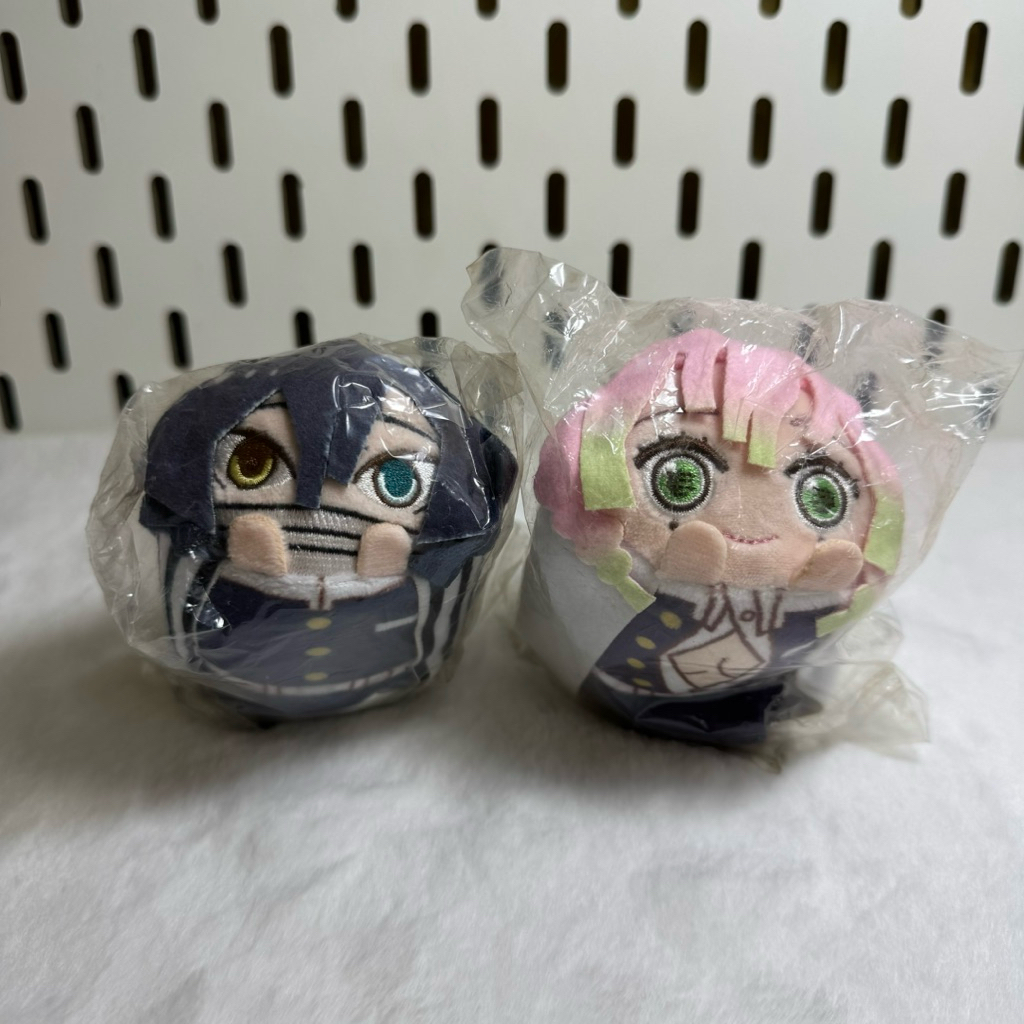 [Hàng official - Có sẵn] Combo mochi bông Mitsuri-Obanai Kimetsu no Yaiba size 8cm (nobox)