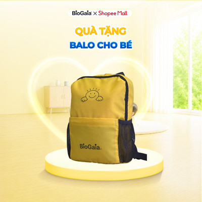 [QUÀ TẶNG KHÔNG BÁN] Balo BioGaia cho bé siêu tiện lợi cho đi học, đi chơi, đi dã ngoại