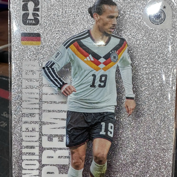 Thẻ cầu thủ Edition Limited Premium Silver Leroy Sané Panini World Cup 2026