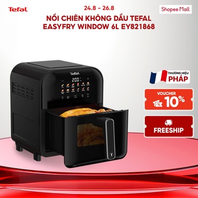 Nồi chiên không dầu Tefal EasyFry Window 6L EY821868/EY8211Y0 