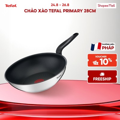 Chảo xào inox chống dính đáy từ Tefal Primary 28cm