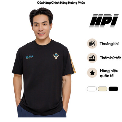 Áo thun tay ngắn nam mát lạnh regular kappa playful gen x KOCC2TD03