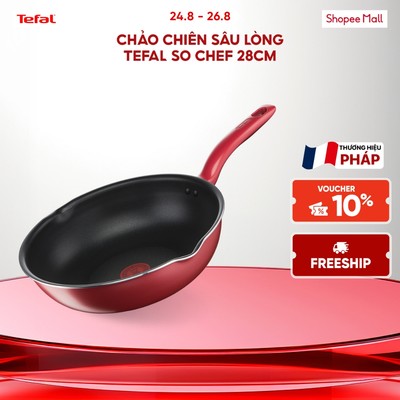 Chảo chiên lòng sâu - Tefal So Chef 28cm