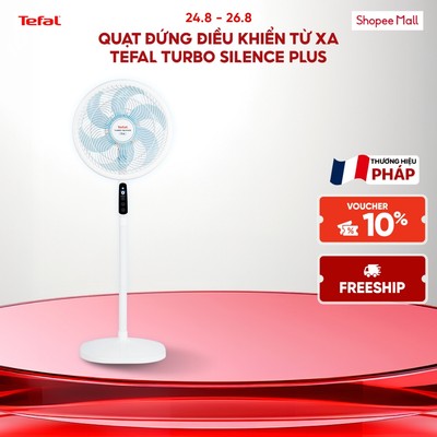 Quạt đứng điều khiển từ xa Tefal Turbo Silence Plus