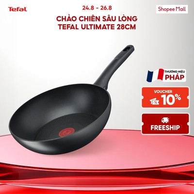 Chảo chiên sâu lồng Tefal Ultimate 28cm