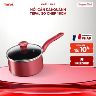 Nồi cán dài - quánh Tefal So Chef 18cm