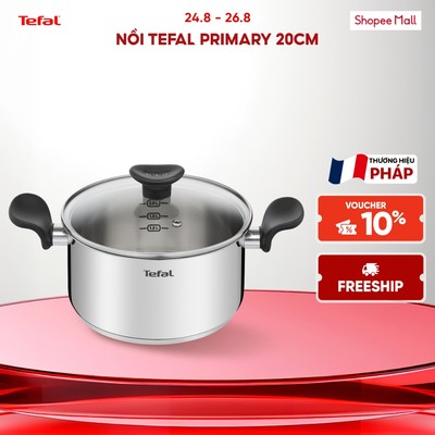 Nồi inox đáy từ Tefal Primary 20cm, 3L