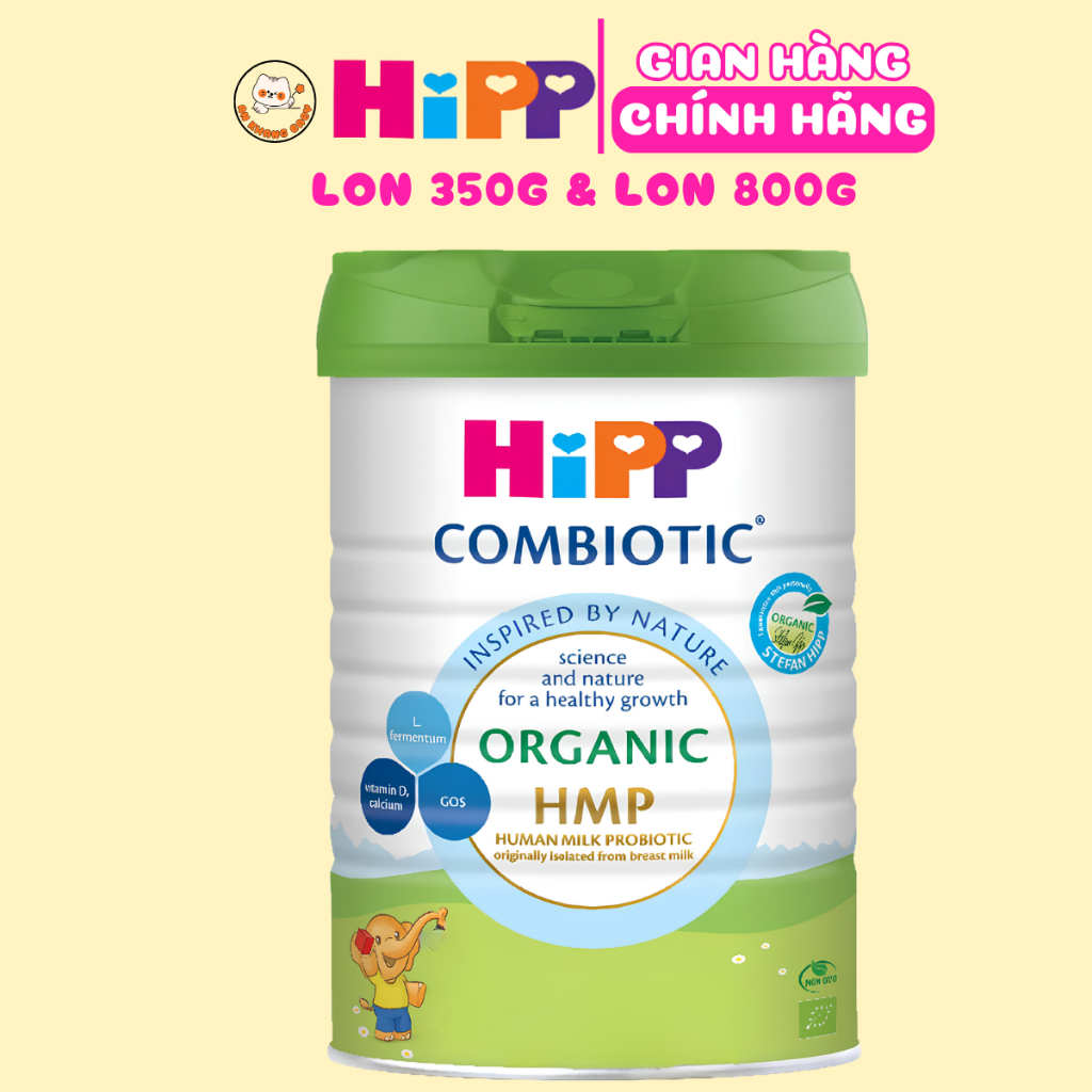 [Nhập Khẩu Chính hãng Có Tem] Sữa bột công thức HiPP Organic Combiotic 800g