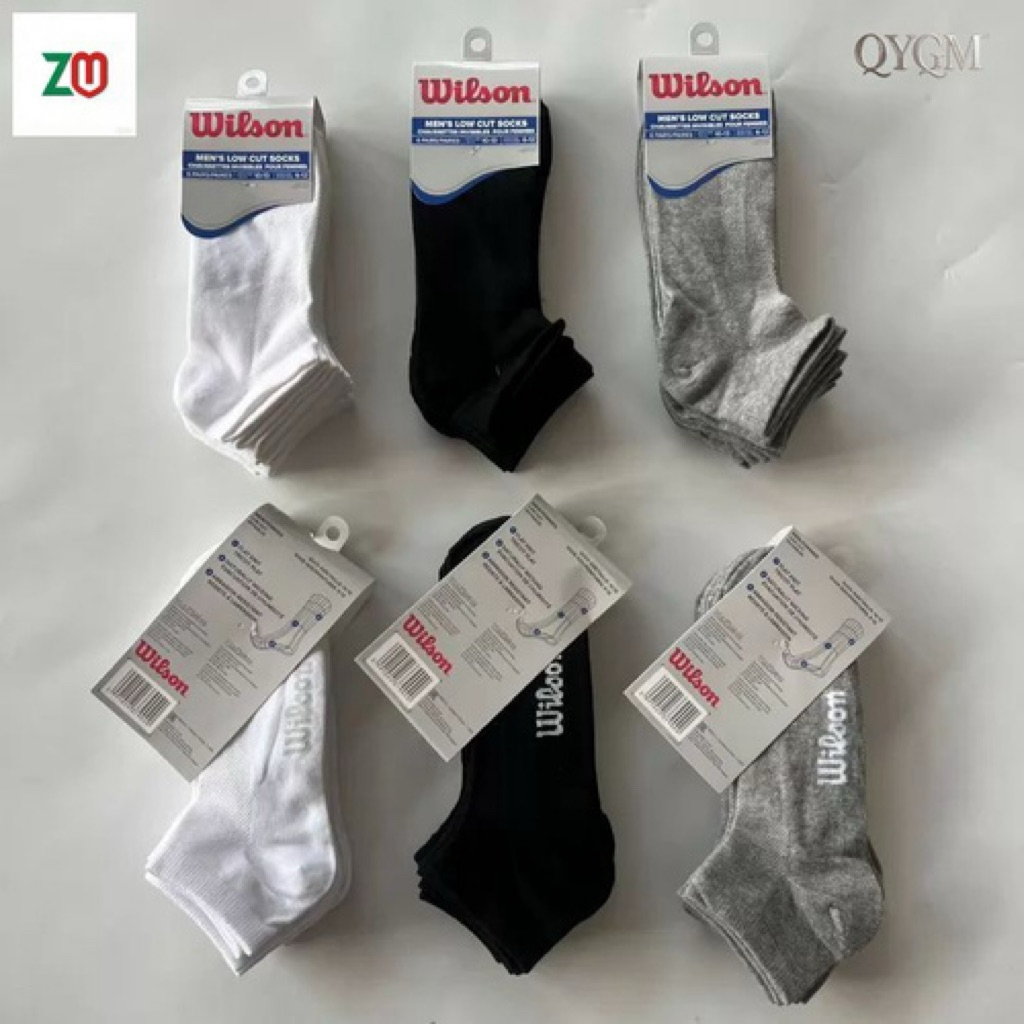 Tất/Vớ Wilson low cut xuất nga lốc 6 đôi chaussettes invisibles pour femmes