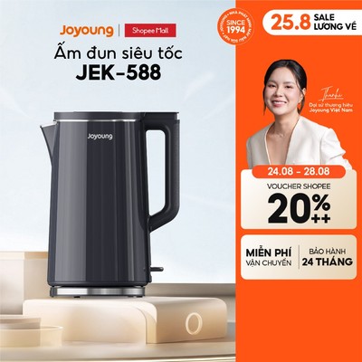 Ấm đun siêu tốc 1.7L 1800W Joyoung JEK-588