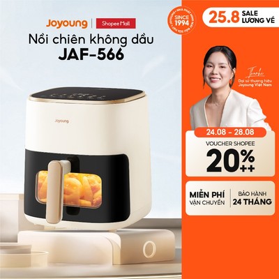 Nồi chiên không dầu 5L 1500W Joyoung JAF-566 điều khiển cảm ứng