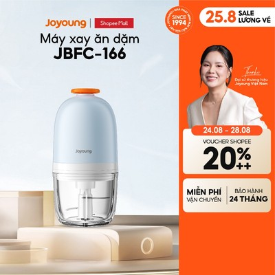 Máy xay thức ăn dặm Joyoung JBFC-166 công suất 200W 300ml lưỡi dao 6 cánh