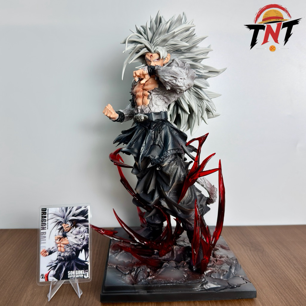 (Hàng Đang Về) 36cm - Mô Hình Goku SSJ5 JT Studio - Dragon Ball