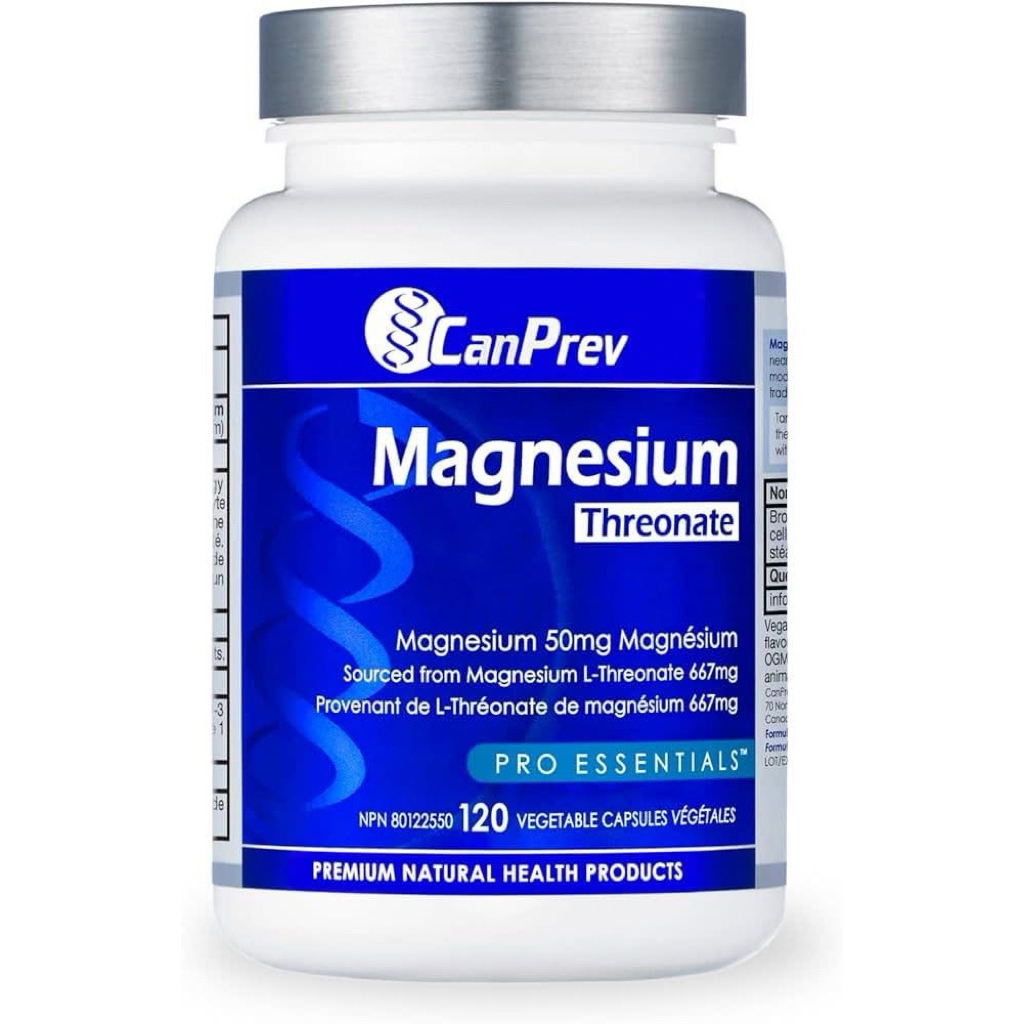 Magnesium L-Threonate - Viên uống bổ sung magie L-threonate Canprev 120 viên
