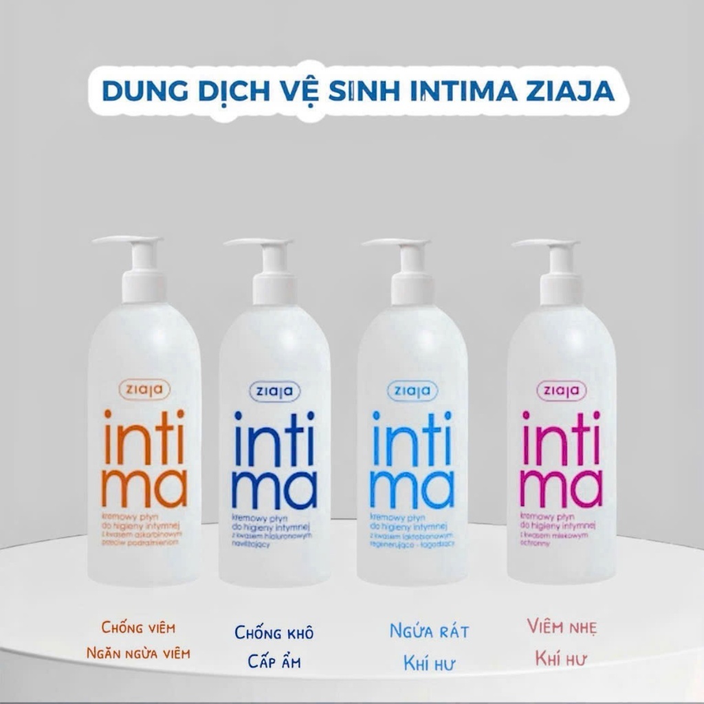 Dung Dịch Vệ Sinh Phụ Nữ Intima Ba Lan 500ml