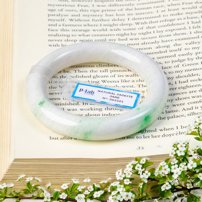 Vòng Tay Cẩm Thạch Mã 363321 Type A Đũa Ni 53 - Ngọc Trai Trường Thịnh