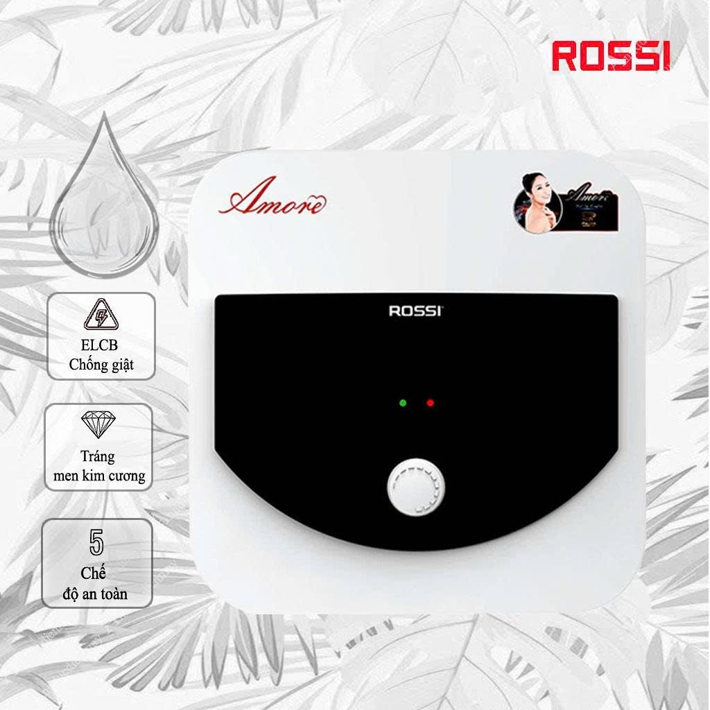 Bình nước nóng Rossi Amore 15 lít-20 lít-30 lít