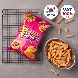[Gói lớn 300g] Snack Quẩy Xoắn Mật Ong Nongshim 90G, 300g - [농심] 꿀꽈배기