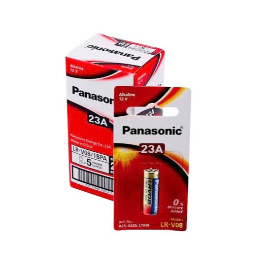 Pin Alkaline 23A Panasonic 12volt vỉ 1 viên
