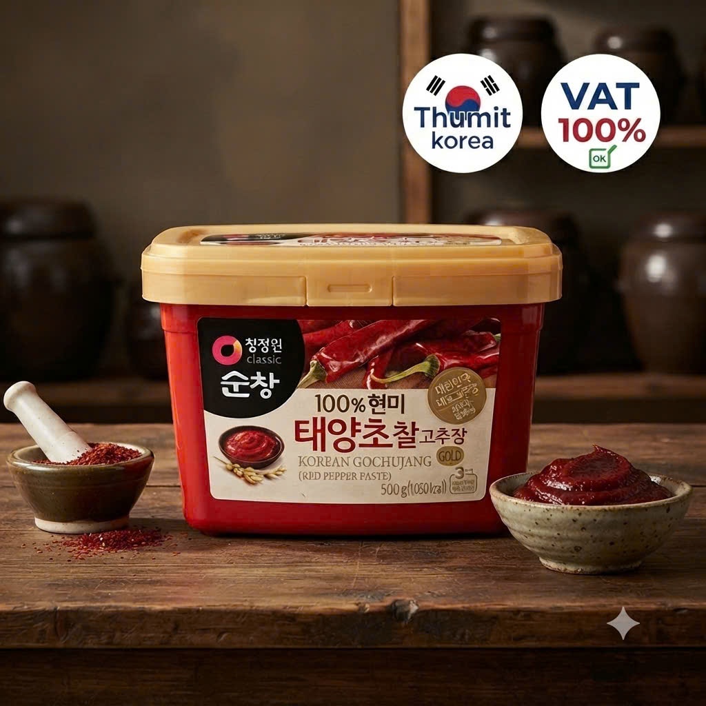 500g Tương ớt Hàn Quốc Gochujang Daesang Gạo Lứt