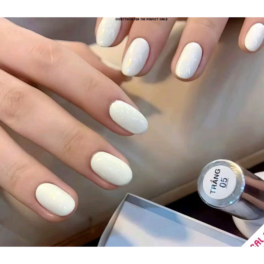Sơn gel trắng sữa TG