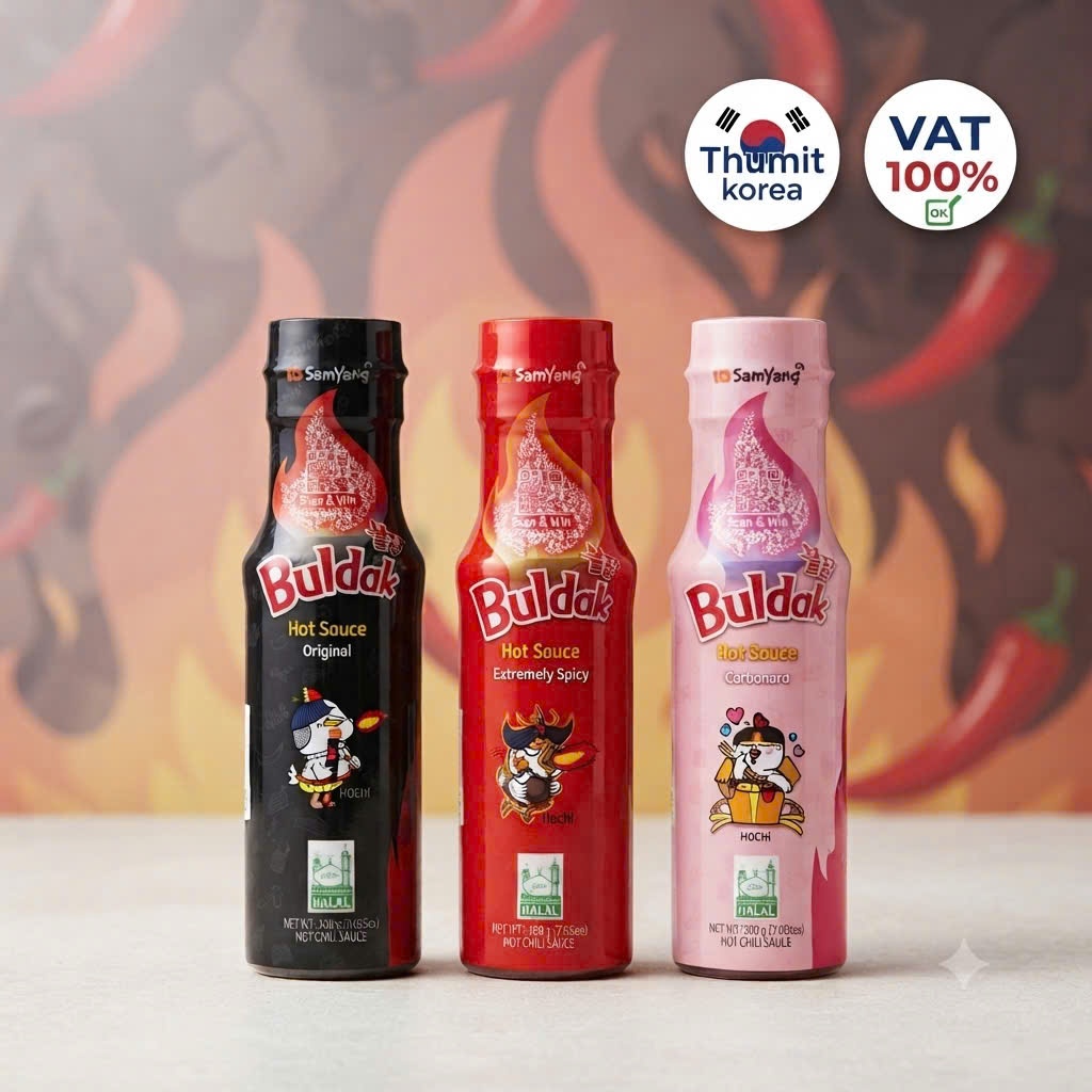 Sốt Gà Cay Samyang, Sốt Gà Hàn Quốc 200g