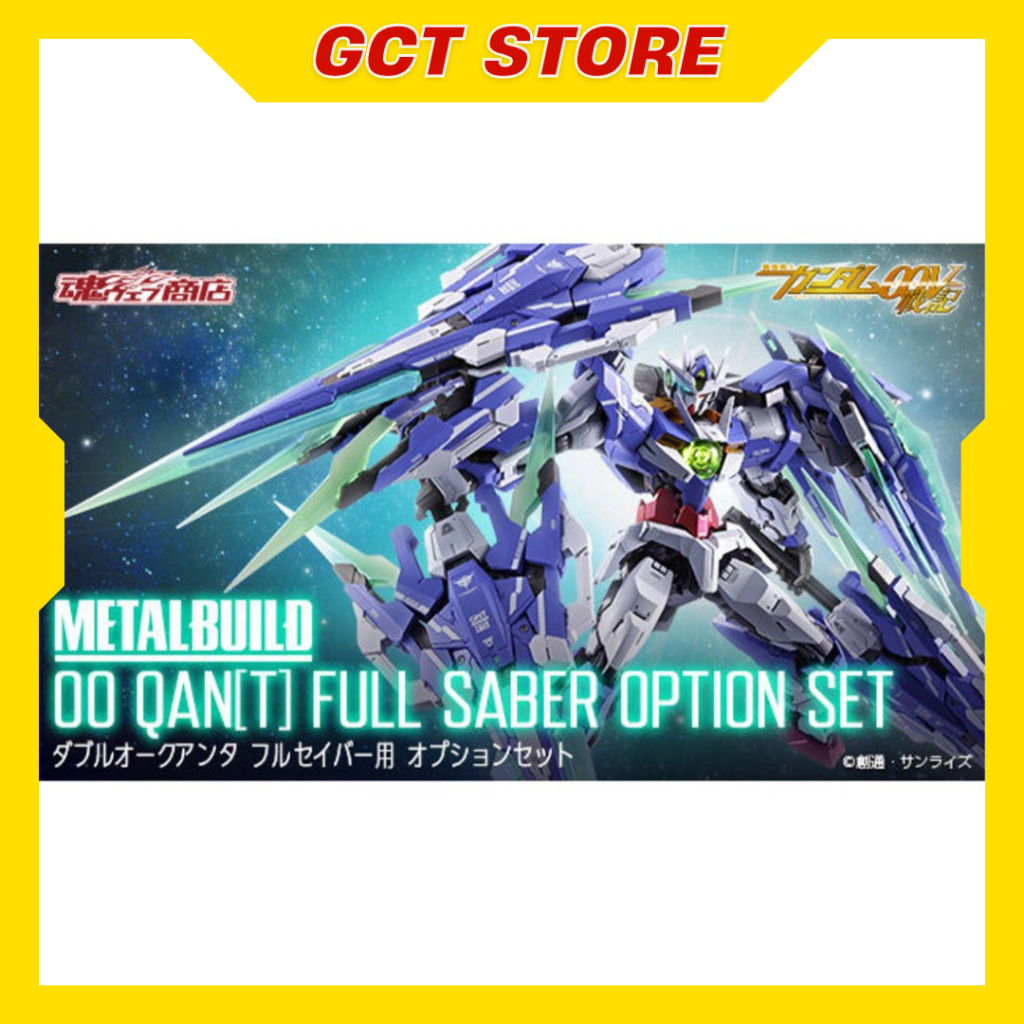 [CÓ SẴN] Mô hình Metal Build Phụ Kiện 00 QanT Full Saber Option Set