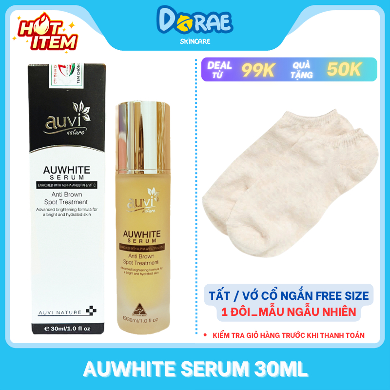 AUVI NATURE l Tinh chất dưỡng trắng, giảm sạm da AUWHITE SERUM