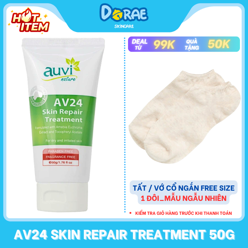 AUVI NATURE l Kem dưỡng giúp làm dịu và phục hồi da Auvi Nature AV24 Skin repair Treatment