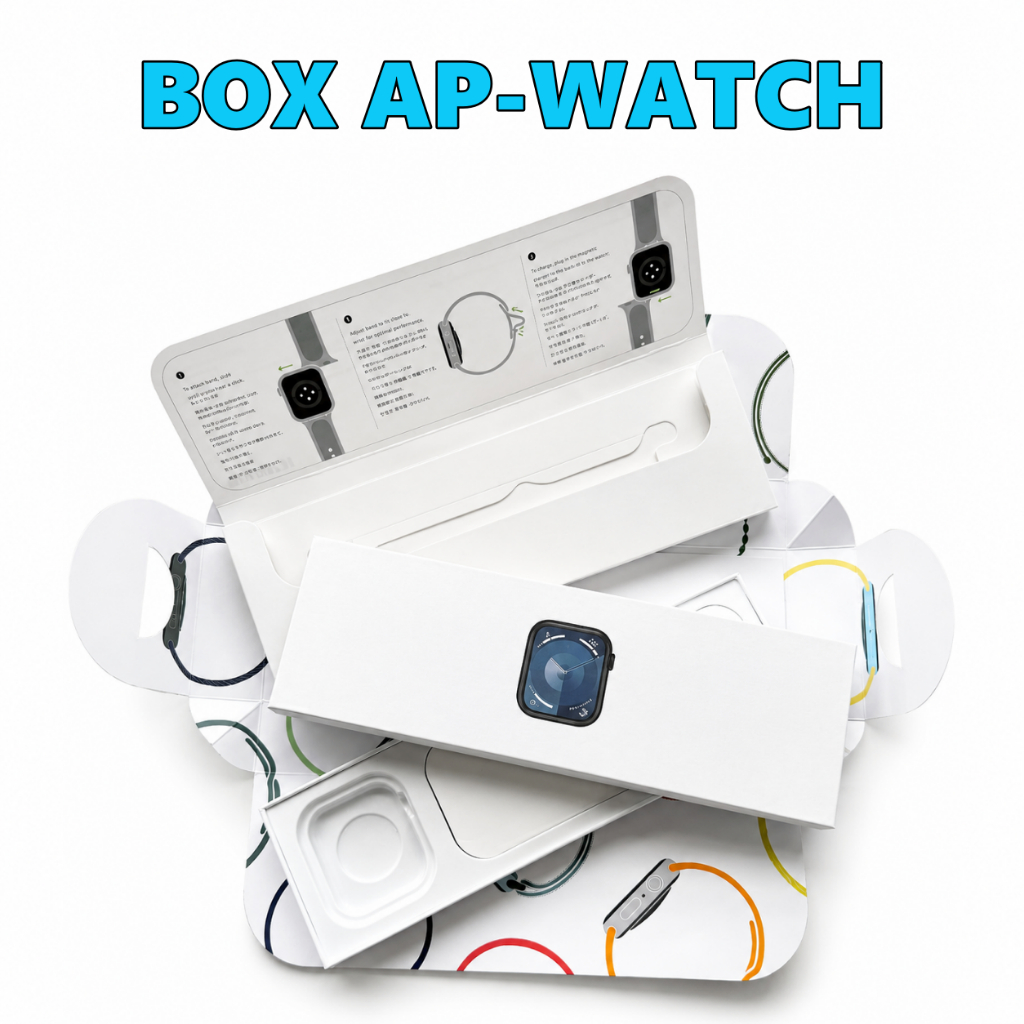 Bộ hộp đựng đồng hồ thông minh Ap.Watch Series 1>11, SE - Chuẩn kích thước và kiểu dáng như hãng