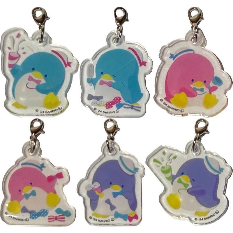 【Direct from Japan】Sanrio Tuxedosam Brothers Acrylic Charm with Connectable Parts Within 4 × 4 cm (S