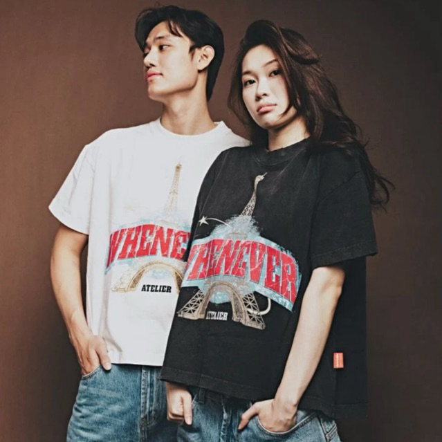 𝐖𝐇𝐄𝐍𝐄𝐕𝐄𝐑 𝐀𝐓𝐄𝐋𝐈𝐄𝐑 | WHENEVER" PARIS T-SHIRT