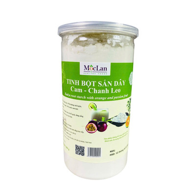 TINH BỘT SẮN DÂY CAM CHANH LEO - Mộc Lan - 250g, 500g Thanh Nhiệt, Đẹp Da