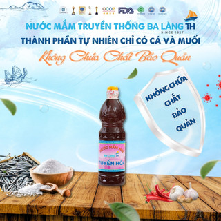 Nước Mắm Nhĩ Cá Cơm Ba Làng TH 800ml