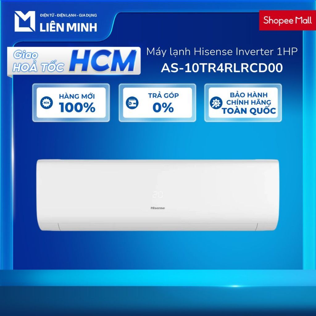 AS-10TR4RYDTU02 | AS-10TR4RLRCD00 - Điều Hòa HISENSE Inverter 1HP [Giao Toàn Quốc]