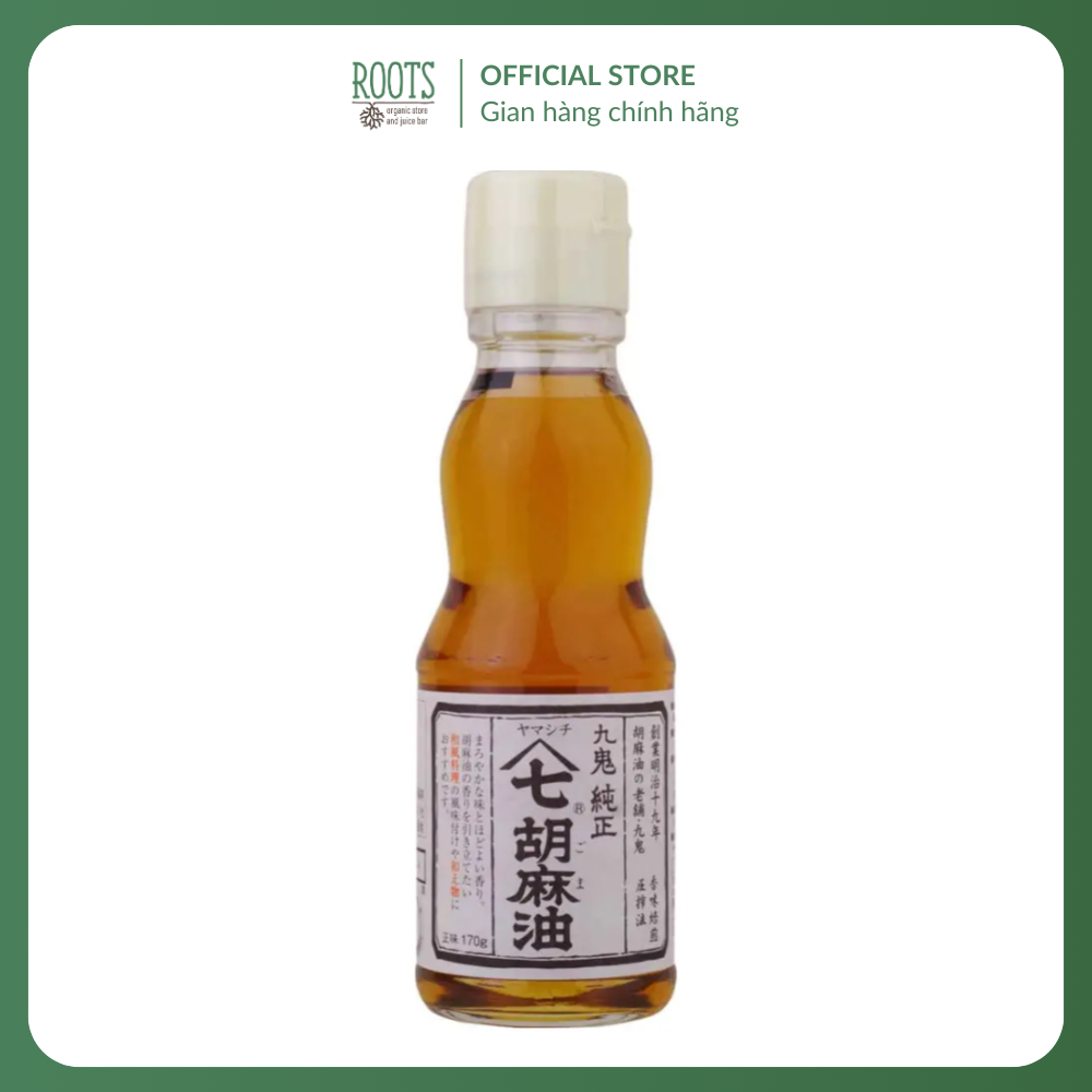 (Ship hỏa tốc) KUKI - Dầu Mè, Seasame Oil Yamashichi Jyusei Goma Abura (170g)