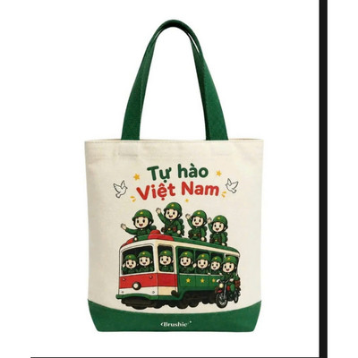 [HÀNG TẶNG KHÔNG BÁN] QUÀ TẶNG TÚI TOTE BỘ ĐỘI