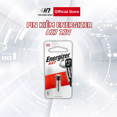 Vỉ 1 Viên Pin A27 Energizer 12 V dùng cho remote Hàng Chính Hãng