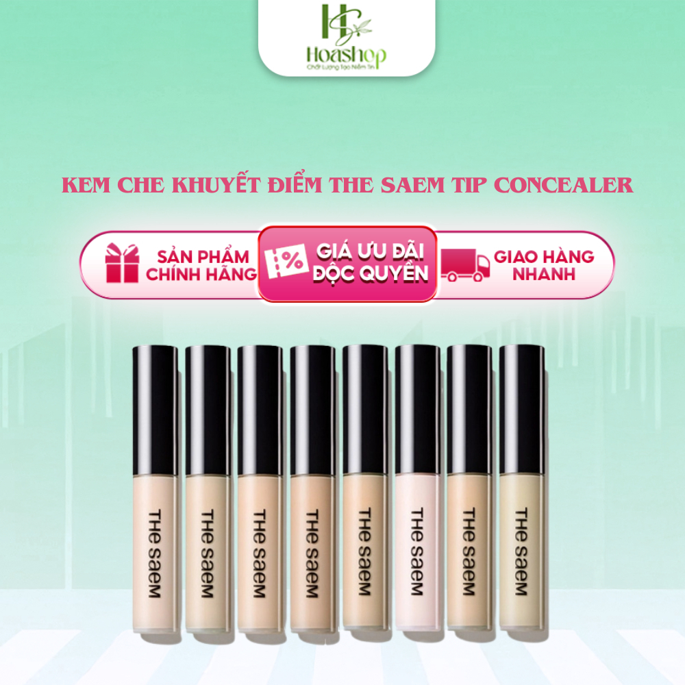 Kem Che Khuyết Điểm The Saem Tip Concealer