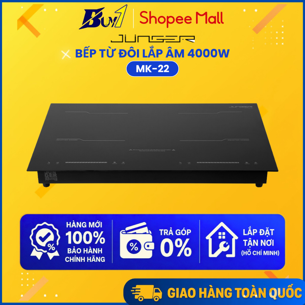 MK-22 - Bếp từ đôi âm Junger MK-22 - Hàng chính hãng