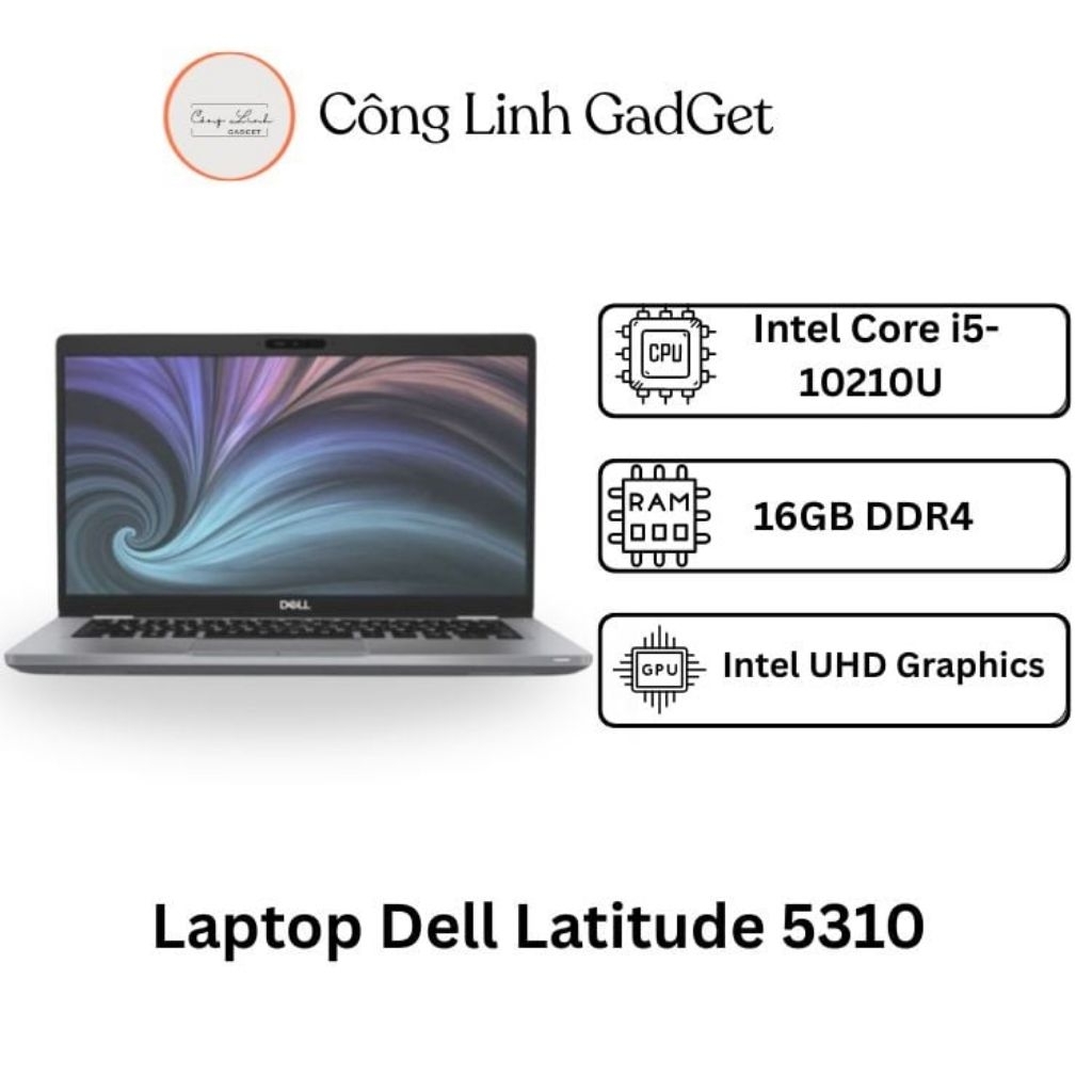 [Đã qua sử dụng]Laptop Dell Latitude 5310