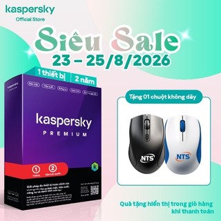 Phần mềm diệt virus Kaspersky Premium 1 Thiết bị - 2 NĂM | Hàng chính hãng